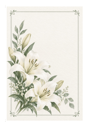 Preview of Free Printable Thank You Cards for Funeral